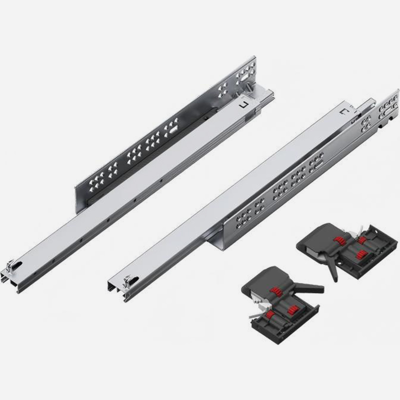 HanSom DH3325/DH5325 Full Extension Synchronized Soft-close Concealed Drawer Slides with Handle 7