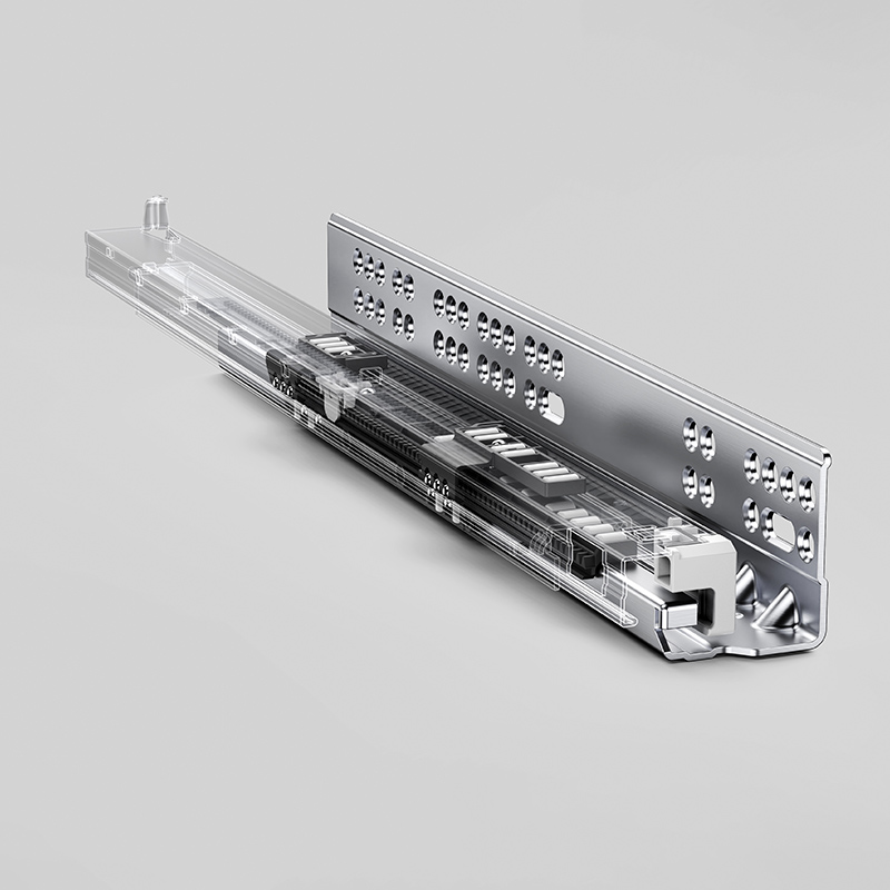 HanSom DH3325/DH5325 Full Extension Synchronized Soft-close Concealed Drawer Slides with Handle 9