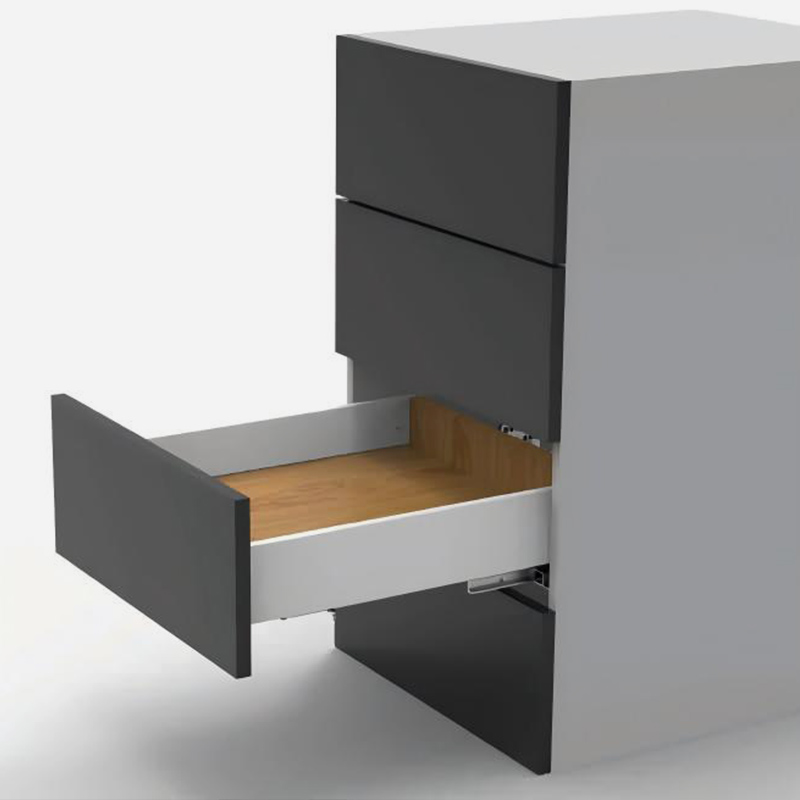 HanSom SB2901 Super Slim Drawer Box with Full Extension Synchronized Soft-close Slides and Tilt Adjustment, H63/101/148/180mm 2