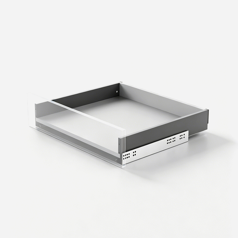 HanSom SB2901 Super Slim Drawer Box with Full Extension Synchronized Soft-close Slides and Tilt Adjustment, H63/101/148/180mm 4