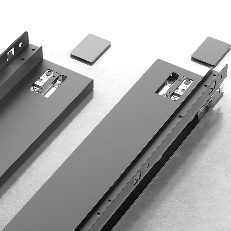 A-HanSom SB1901 Slim Drawer Box with Tilt Adjustment, H86/118/167/199mm 11