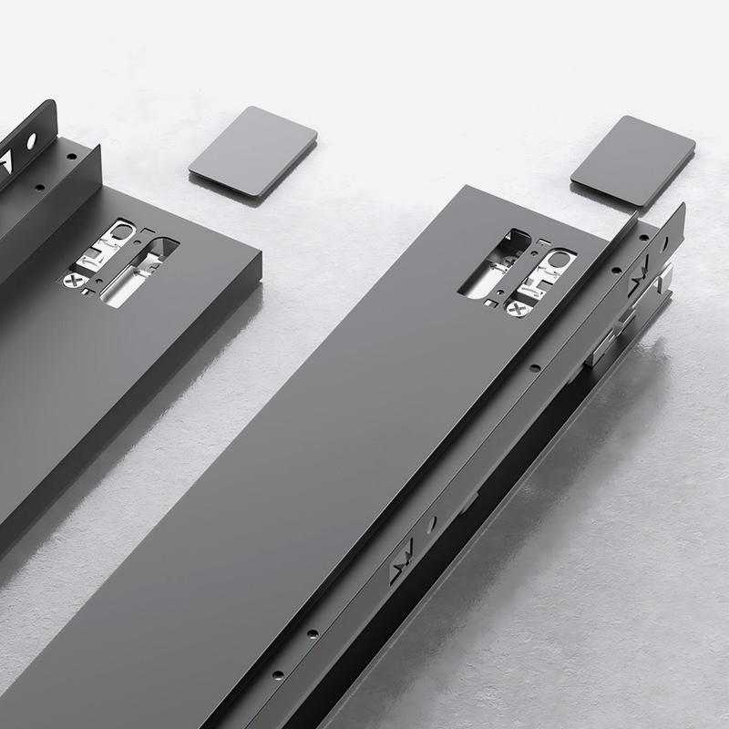 A-HanSom SB1901 Slim Drawer Box with Tilt Adjustment, H86/118/167/199mm 3