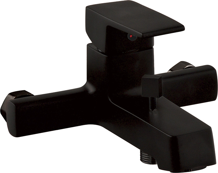 LEP1-B — Leopold bath/shower mixer tap-Black