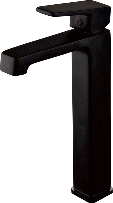 LEP2R-B — Leopold high wash basin mixer tap-Black
