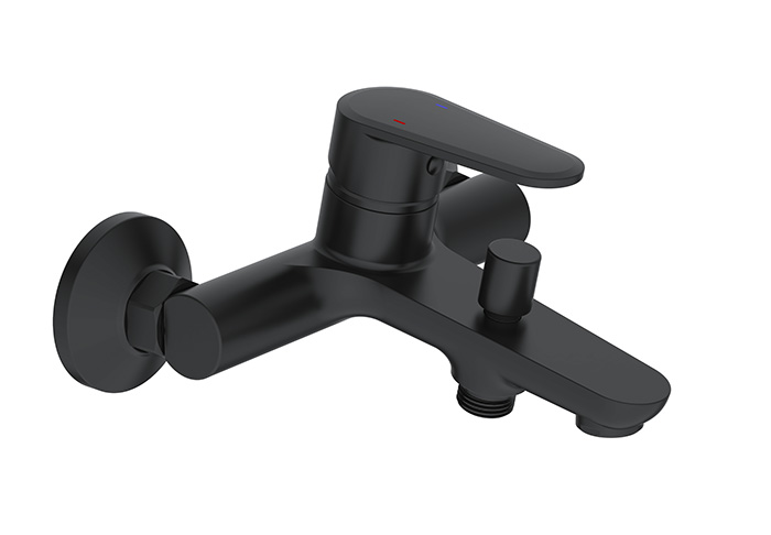 MGR1-B — Margueritte bath/shower mixer tap-Black