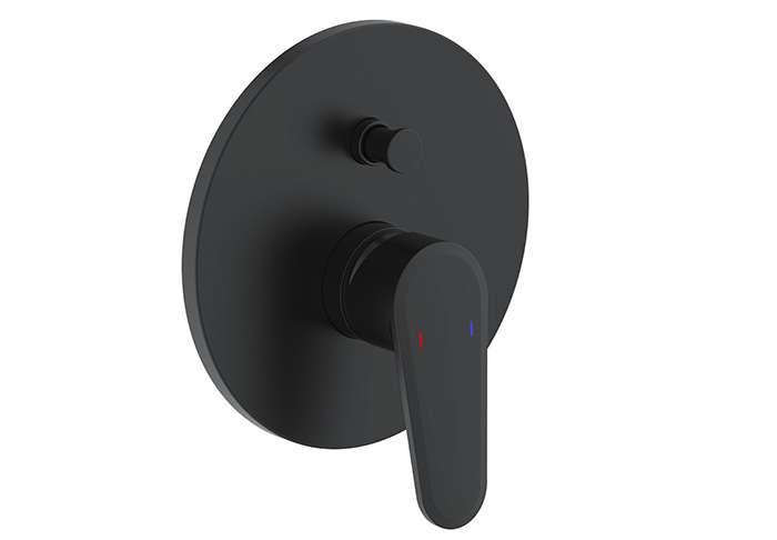 MGR105-B — Margueritte concealed shower mixer 2 function-Black