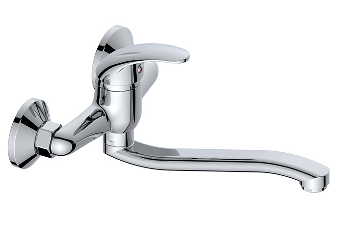 SPT210 — Sparta wall sink mixer tap