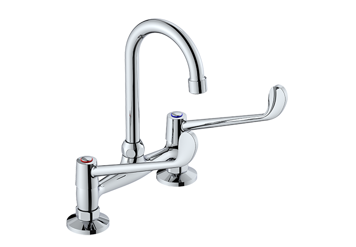 MD14-2 — Medical sink mixer deck type
