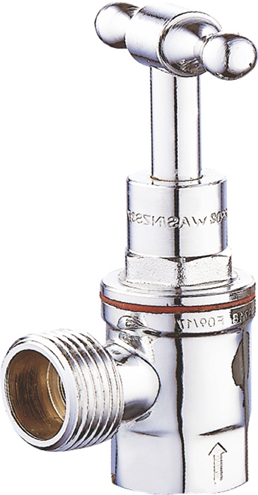 AVALVE2 — 1/2"*3/4" Valve Chrome plated